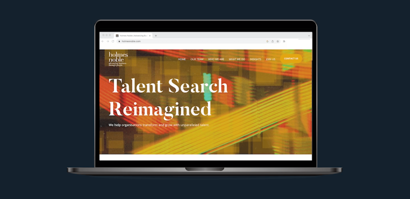 Holmes Noble Website Design Development | Digital Glue